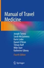 Cover von Manual of Travel Medicine
