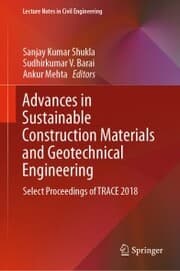 Cover von Advances in Sustainable Construction Materials and Geotechnical Engineering