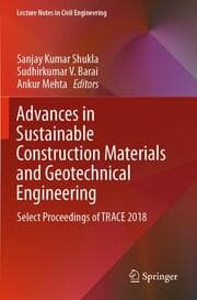 Cover von Advances in Sustainable Construction Materials and Geotechnical Engineering