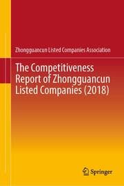 Cover von The Competitiveness Report of Zhongguancun Listed Companies (2018)