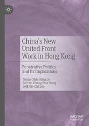 Cover von China's New United Front Work in Hong Kong