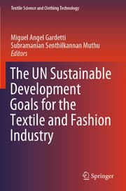 Cover von The UN Sustainable Development Goals for the Textile and Fashion Industry