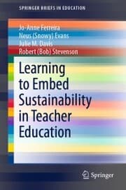Cover von Learning to Embed Sustainability in Teacher Education