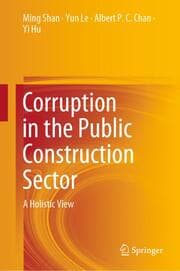 Cover von Corruption in the Public Construction Sector