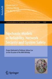 Cover von Stochastic Models in Reliability, Network Security and System Safety