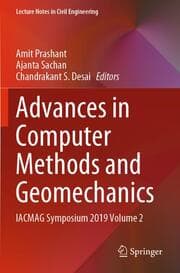 Cover von Advances in Computer Methods and Geomechanics