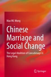 Cover von Chinese Marriage and Social Change