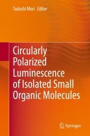 Cover von Circularly Polarized Luminescence of Isolated Small Organic Molecules