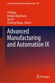Cover von Advanced Manufacturing and Automation IX