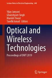 Cover von Optical and Wireless Technologies