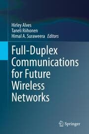Cover von Full-Duplex Communications for Future Wireless Networks