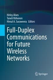 Cover von Full-Duplex Communications for Future Wireless Networks