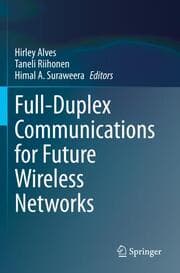 Cover von Full-Duplex Communications for Future Wireless Networks