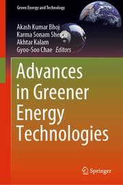 Cover von Advances in Greener Energy Technologies