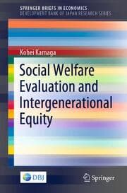 Cover von Social Welfare Evaluation and Intergenerational Equity