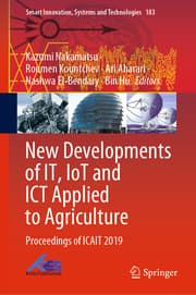 Cover von New Developments of IT, IoT and ICT Applied to Agriculture