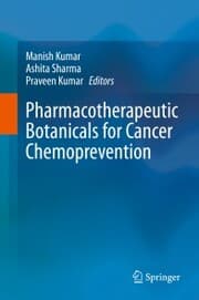 Cover von Pharmacotherapeutic Botanicals for Cancer Chemoprevention