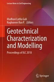 Cover von Geotechnical Characterization and Modelling