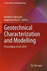 Cover von Geotechnical Characterization and Modelling