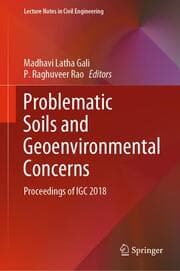 Cover von Problematic Soils and Geoenvironmental Concerns