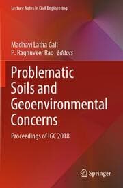 Cover von Problematic Soils and Geoenvironmental Concerns