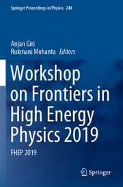 Cover von Workshop on Frontiers in High Energy Physics 2019