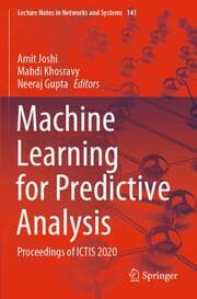Cover von Machine Learning for Predictive Analysis
