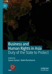 Cover von Business and Human Rights in Asia
