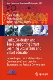 Cover von Ludic, Co-design and Tools Supporting Smart Learning Ecosystems and Smart Education