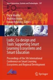 Cover von Ludic, Co-design and Tools Supporting Smart Learning Ecosystems and Smart Education