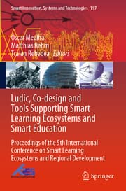 Cover von Ludic, Co-design and Tools Supporting Smart Learning Ecosystems and Smart Education