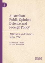 Cover von Australian Public Opinion, Defence and Foreign Policy