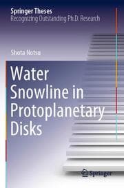 Cover von Water Snowline in Protoplanetary Disks