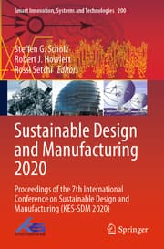 Cover von Sustainable Design and Manufacturing 2020
