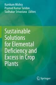 Cover von Sustainable Solutions for Elemental Deficiency and Excess in Crop Plants
