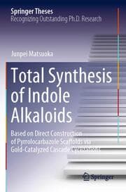 Cover von Total Synthesis of Indole Alkaloids