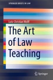 Cover von The Art of Law Teaching