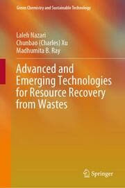 Cover von Advanced and Emerging Technologies for Resource Recovery from Wastes