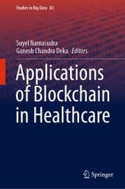 Cover von Applications of Blockchain in Healthcare