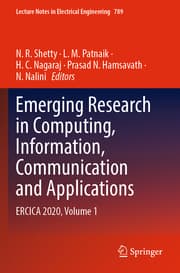 Cover von Emerging Research in Computing, Information, Communication and Applications