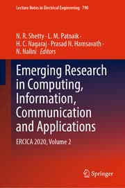 Cover von Emerging Research in Computing, Information, Communication and Applications