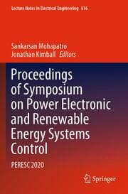 Cover von Proceedings of Symposium on Power Electronic and Renewable Energy Systems Control