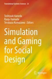 Cover von Simulation and Gaming for Social Design