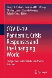 Cover von COVID-19 Pandemic, Crisis Responses and the Changing World