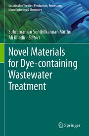 Cover von Novel Materials for Dye-containing Wastewater Treatment