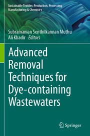 Cover von Advanced Removal Techniques for Dye-containing Wastewaters