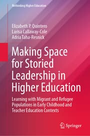 Cover von Making Space for Storied Leadership in Higher Education