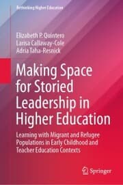 Cover von Making Space for Storied Leadership in Higher Education