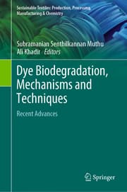 Cover von Dye Biodegradation, Mechanisms and Techniques