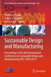 Cover von Sustainable Design and Manufacturing